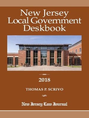 cover image of New Jersey Local Government Deskbook